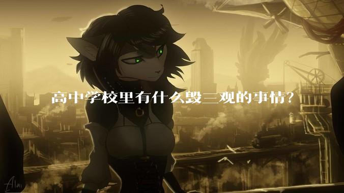 高中学校里有什么毁三观的事情？